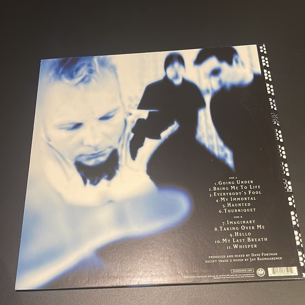 Evanescence Fallen LP purple vinyl - Picture 2 of 5